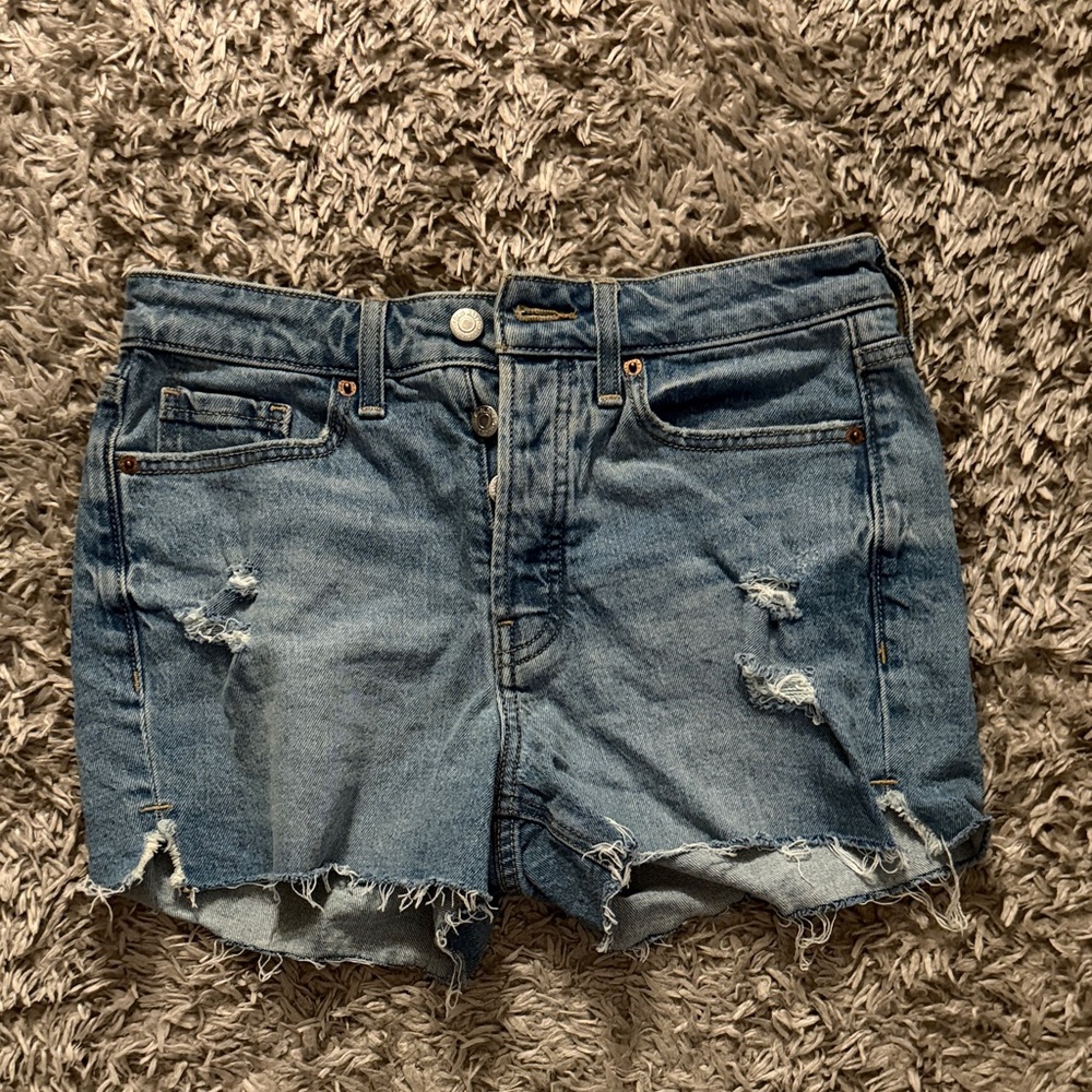 Old Navy Distressed Blue Jean Shorts